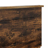 Testiera con testiera Rovere fumé 120 cm Legno truciolato