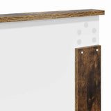 Testiera con testiera Rovere fumé 120 cm Legno truciolato
