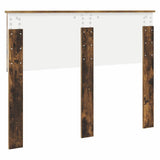 Testiera con testiera Rovere fumé 120 cm Legno truciolato