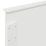 Testiera con testiera Bianco Lucido 100 cm Legno truciolato