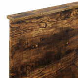 Testiera con testiera Rovere fumé 90 cm Legno truciolato