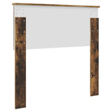 Testiera con testiera Rovere fumé 90 cm Legno truciolato