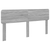 Testiera con testiera Grigio Sonoma 200 cm Legno truciolato