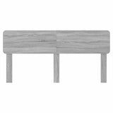 Testiera con testiera Grigio Sonoma 200 cm Legno truciolato