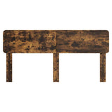 Testiera con testiera Rovere fumé 180 cm Legno truciolato