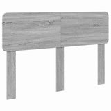 Testiera con testiera Grigio Sonoma 150 cm Legno truciolato