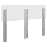 Testiera con testiera Grigio Sonoma 150 cm Legno truciolato