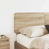 Testiera con testiera Rovere Sonoma 135 cm Legno truciolato