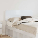 Testiera con testiera Bianco Lucido 135 cm Legno truciolato