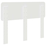 Testiera con testiera Bianco Lucido 135 cm Legno truciolato