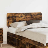 Testiera con testiera Rovere fumé 135 cm Legno truciolato
