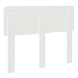 Testiera con testiera Bianco 120 cm Legno truciolato