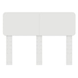 Testiera con testiera Bianco 120 cm Legno truciolato