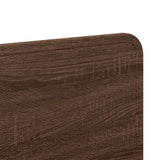 Testiera con testiera Rovere Marrone 120 cm Legno truciolato