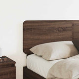 Testiera con testiera Rovere Marrone 120 cm Legno truciolato