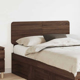 Testiera con testiera Rovere Marrone 120 cm Legno truciolato
