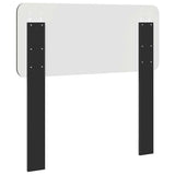 Testiera con testiera Rovere Nero 100 cm Legno truciolato