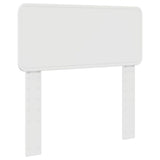 Testiera con testiera Bianco Lucido 100 cm Legno truciolato