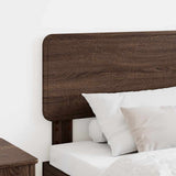 Testiera con testiera Rovere Marrone 100 cm Legno truciolato