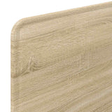 Testiera con testiera Rovere Sonoma 80 cm Legno truciolato