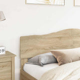 Testiera con testiera Rovere Sonoma 200 cm Legno truciolato
