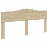 Testiera con testiera Rovere Sonoma 200 cm Legno truciolato