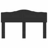 Testiera con testiera Rovere Nero 150 cm Legno truciolato