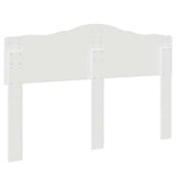 Testiera con testiera Bianco Lucido 150 cm Legno truciolato