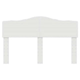 Testiera con testiera Bianco Lucido 150 cm Legno truciolato