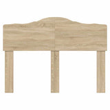 Testiera con testiera Rovere Sonoma 135 cm Legno truciolato