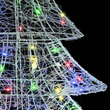 Albero di Natale con 160 LED Multicolore 150 cm Acrilico