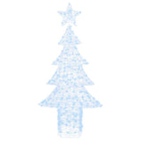 Albero di Natale con 240 LED Bianco freddo 180 cm Acrilico