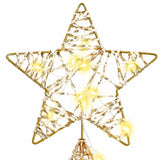 Albero di Natale con 160 LED Bianco caldo 150 cm PET