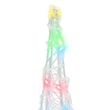 Albero di Natale 3 pcs Multicolore 20 x 20 x 80 cm Acrilico