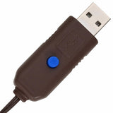 Albero di Natale 3 pcs Bianco caldo 20 x 20 x 80 cm Rattan