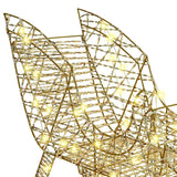 Slitta trainata da renna Bianco caldo 70 x 26 x 128.5 cm PET