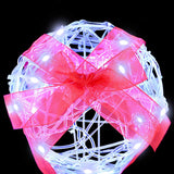 Decorazione Scatola Regalo 3 pcs Bianco freddo 20 x 20 x 21 cm