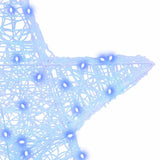 Stella 3D con 50 LED Blu 55 x 53.5 x 10 cm Acrilico