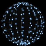 Palla con 192 LED Bianco freddo 60 cm Metallo