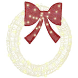 Ghirlanda con 60 LED Bianco caldo 75 cm Acrilico