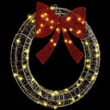 Ghirlanda con 60 LED Bianco caldo 75 cm Acrilico