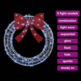 Ghirlanda con 60 LED Bianco freddo 75 cm Acrilico