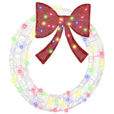 Ghirlanda con 60 LED Multicolore 75 cm Acrilico