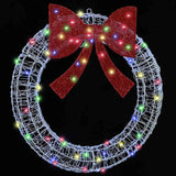 Ghirlanda con 60 LED Multicolore 75 cm Acrilico