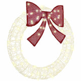 Ghirlanda con 80 LED Bianco caldo 90 cm Acrilico