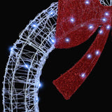 Ghirlanda con 80 LED Bianco freddo 90 cm Acrilico