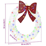 Ghirlanda con 80 LED Multicolore 90 cm Acrilico