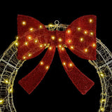 Ghirlanda con 150 LED Bianco caldo 120 cm Acrilico