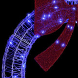 Ghirlanda con 150 LED Blu 120 cm Acrilico