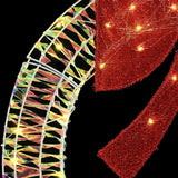 Ghirlanda con 60 LED Bianco caldo 75 cm PET